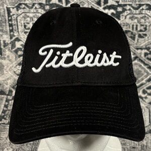 Titleist Junior Pro V 1 Tour Performance Youth Hat by New Era Footjoy Black